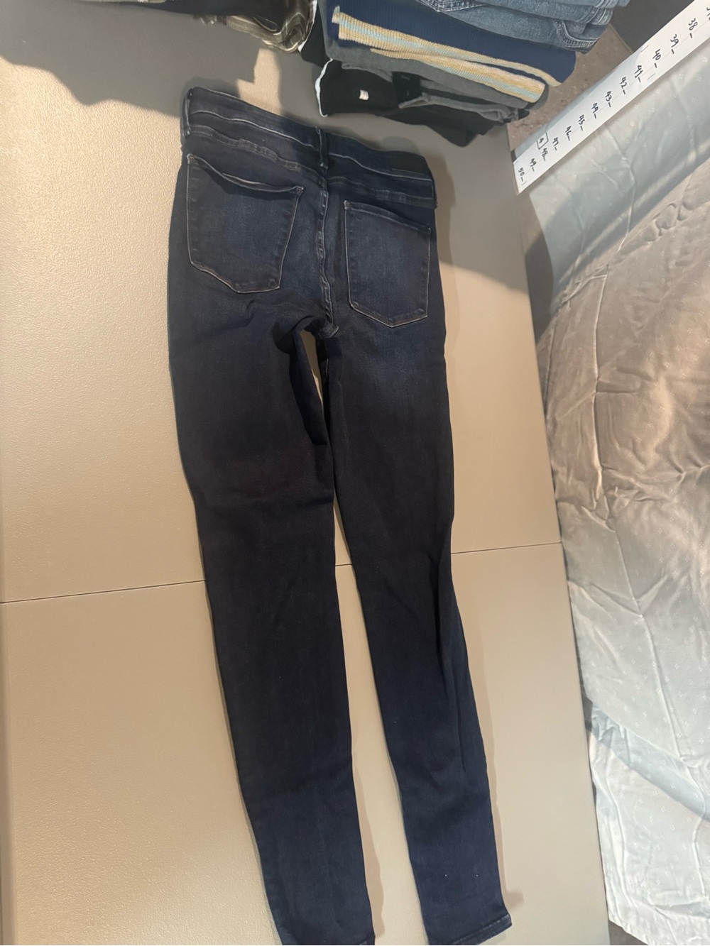 Abercrombie & Fitch Navy Skinny Jeans